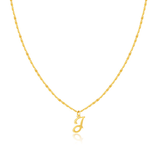 Cursive Initial Necklace