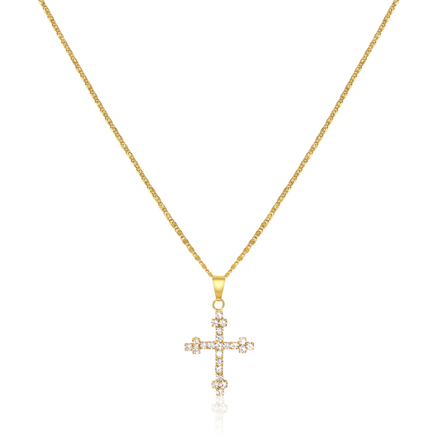 Elia Cross Necklace