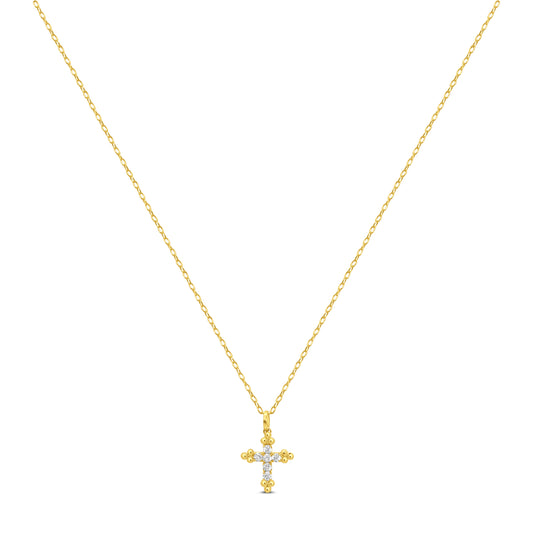 Evalia Cross Necklace