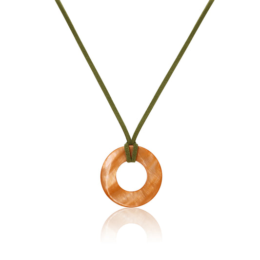 Belize Necklace - Apricot